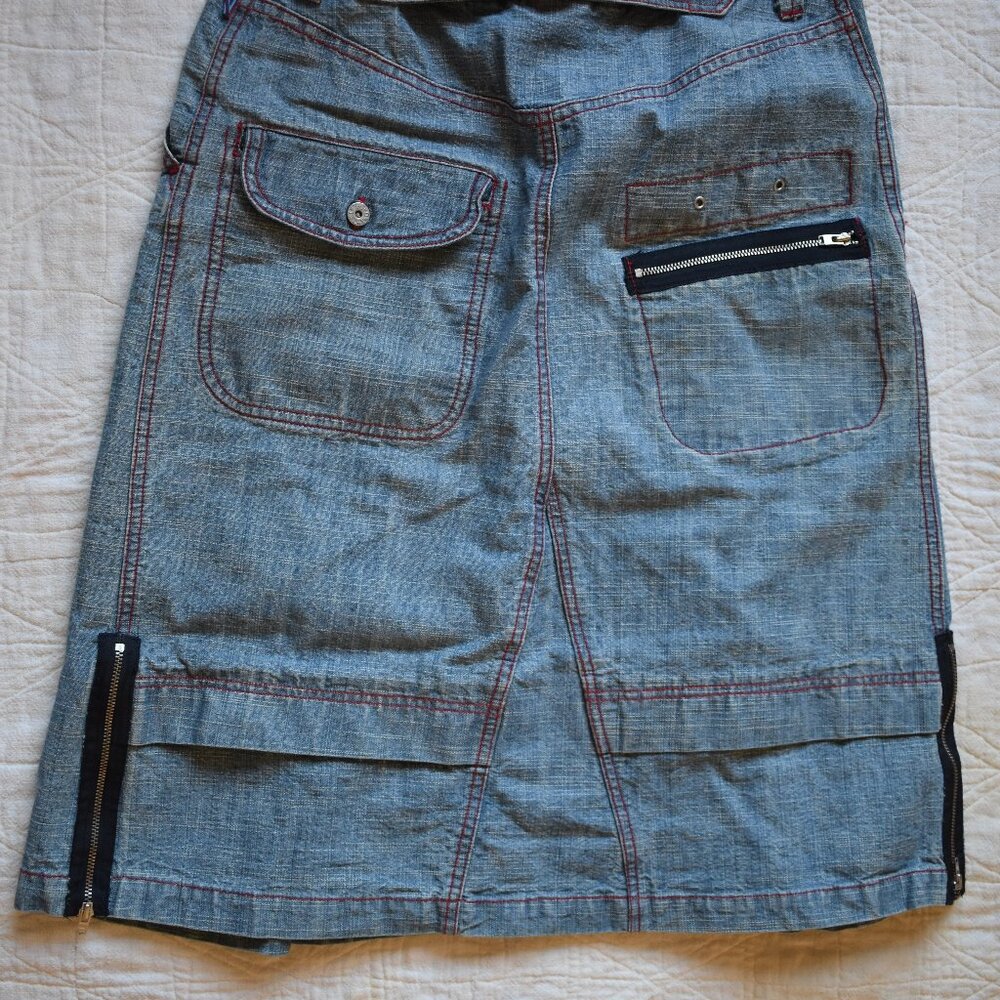 Embroidered Oilily Denim Skirt - Picture 7 of 10